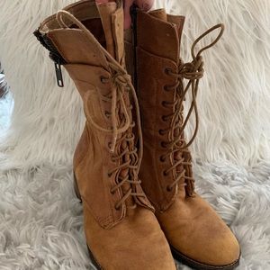 Steve Madden combat boots
